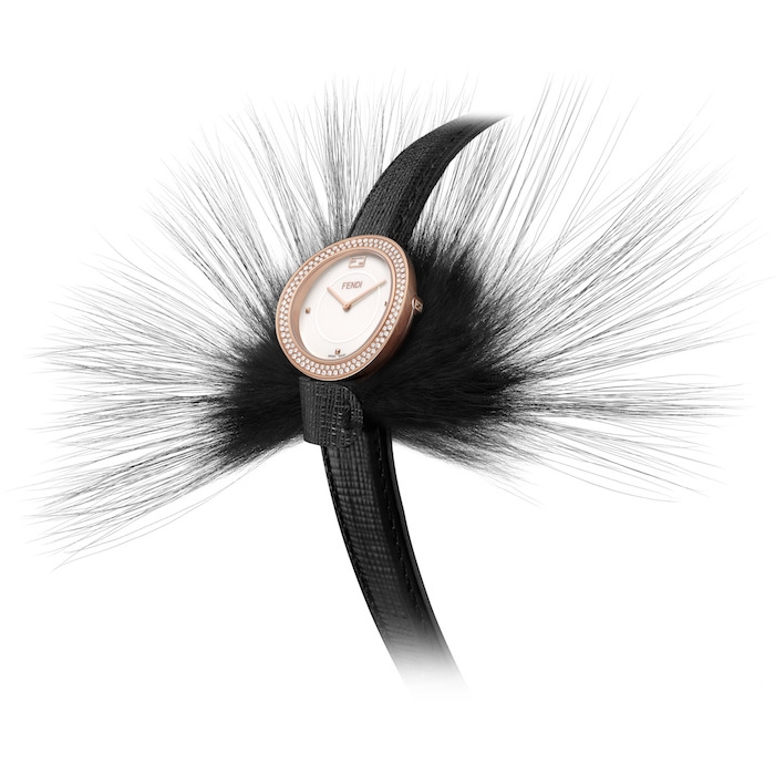 Fendi fur watch hot sale