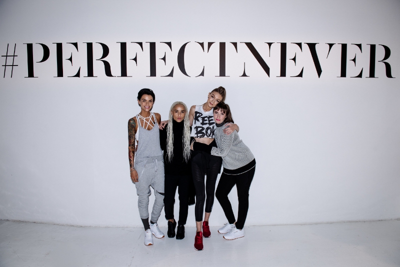 Reebok And Gigi Hadid Present #PerfectNever Revolution